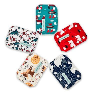 5 Pack Holiday Themed G Tube, J Tube, PEG Connector Covers - therathreads