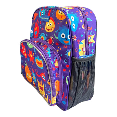 affordable feeding tube backpacks for kids therathreads Junie Backpack for Feeding Pumps & Tubes (Blue Aliens)